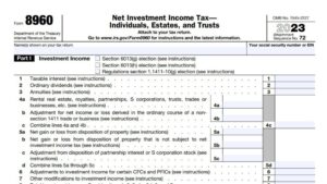 Form 8960 Instructions 2024 2025