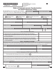 Form DR8454 Download Fillable PDF Or Fill Online State Of Colorado 