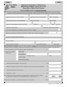 Form REW 5 Download Fillable PDF Or Fill Online Request For Exemption