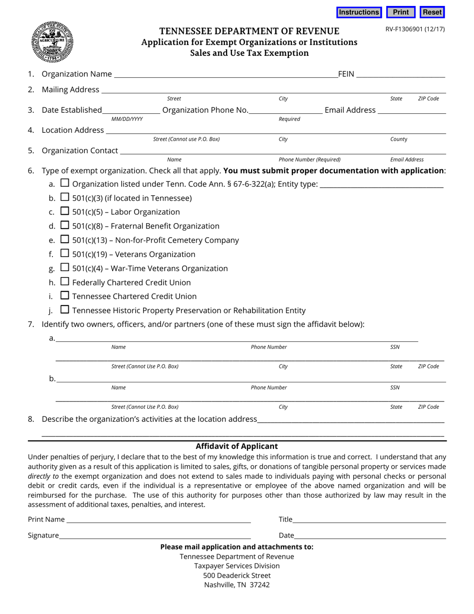 Form RV F1306901 Fill Out Sign Online And Download Fillable PDF 
