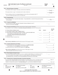Form TC 40 2022 Fill Out Sign Online And Download Fillable PDF