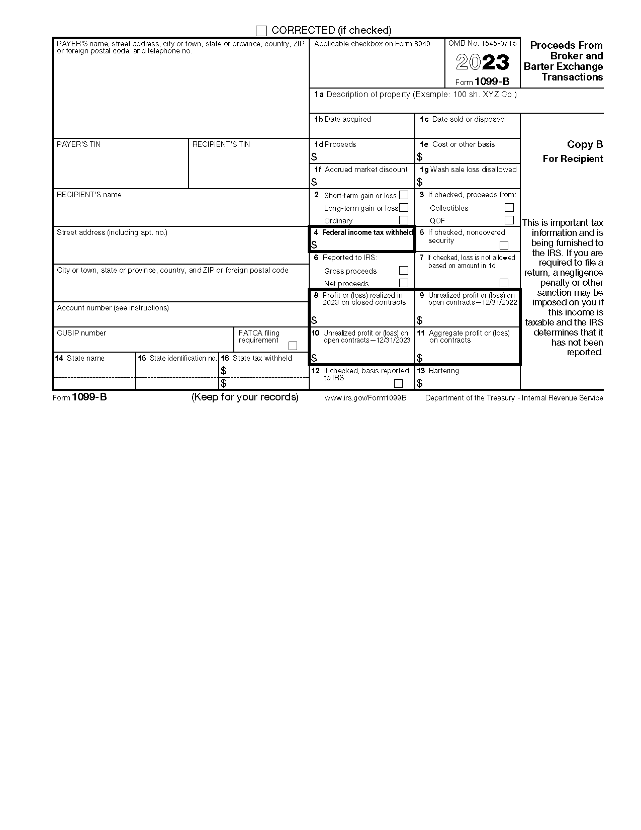 Free IRS 1099 Form PDF EForms Free IRS 1099 Form PDF EForms