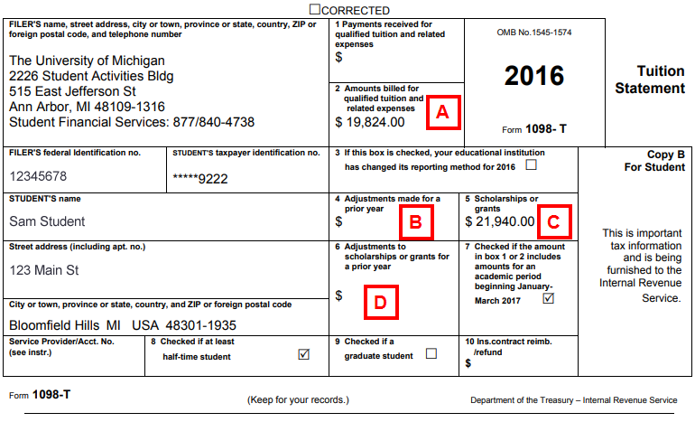 Help 1098 T Tax Form Help 1098 T Tax Form