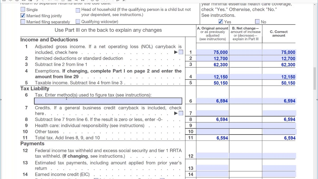 How Do I Check My Amended Tax Return