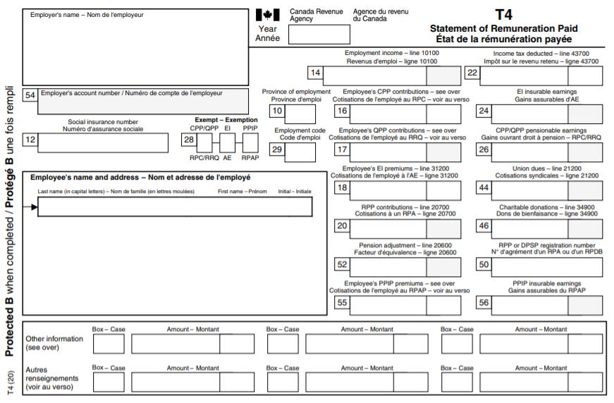 How To Fill Out Income Tax Forms Canada At Cory Roper Blog