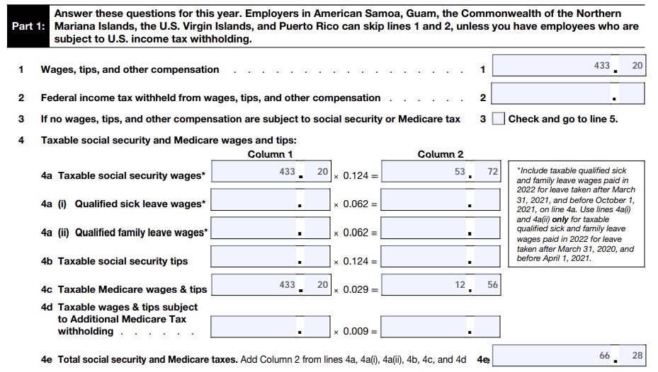 How To Fill Out IRS Form 944 For 2022 Employer s Annual Federal Tax 