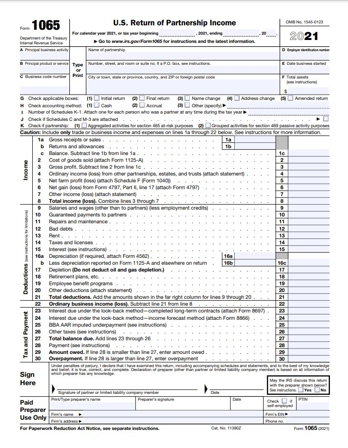 How To Fill Out IRS Tax Form 1065 Instructions To Complete 