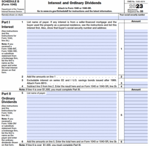 How To Report Interest Income To IRS Form 1040 Serving Those Who Serve