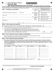 Illinois Income Tax Fill Out Sign Online DocHub