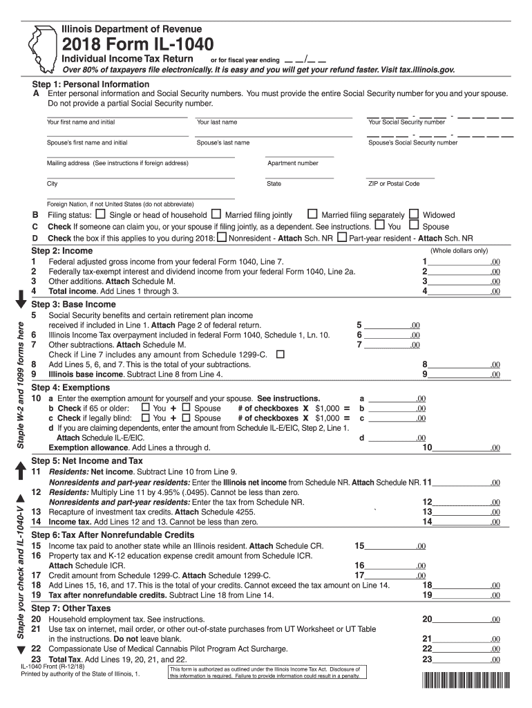 Illinois State Income Tax Complete With Ease AirSlate SignNow
