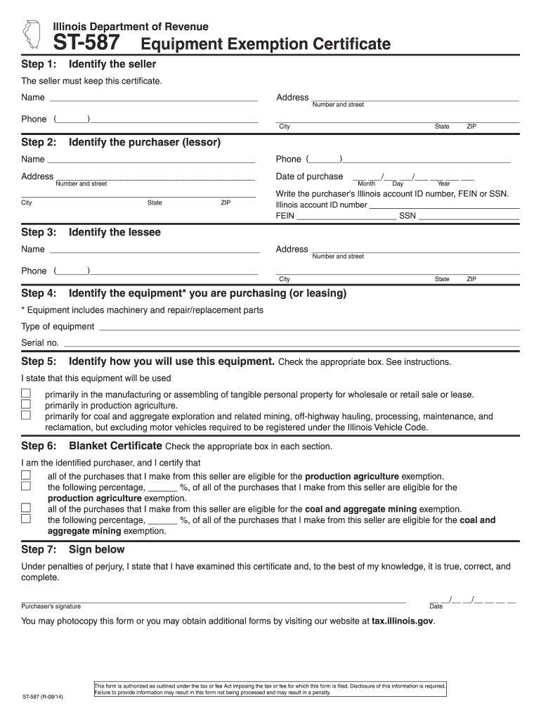 Illinois Tax Exempt Form Pdf Fill Out Sign Online DocHub