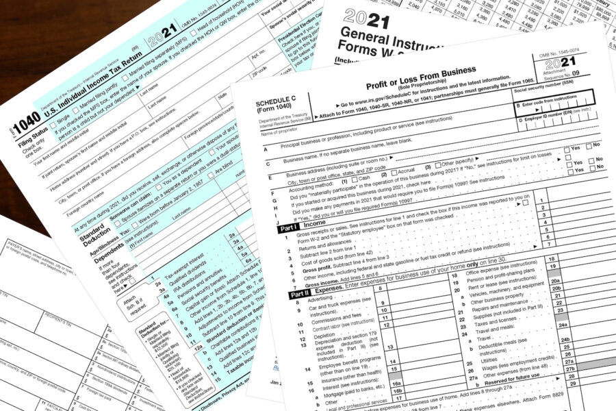 Income Tax Return Form