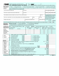 IRS Form 1040 Download Fillable PDF Or Fill Online U S Individual