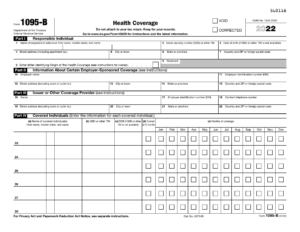 IRS Form 1095 B Download Fillable PDF Or Fill Online Health Coverage
