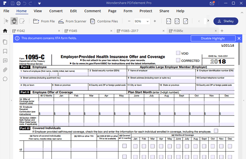 IRS Form 1095 C The Best Way To Fill It Out