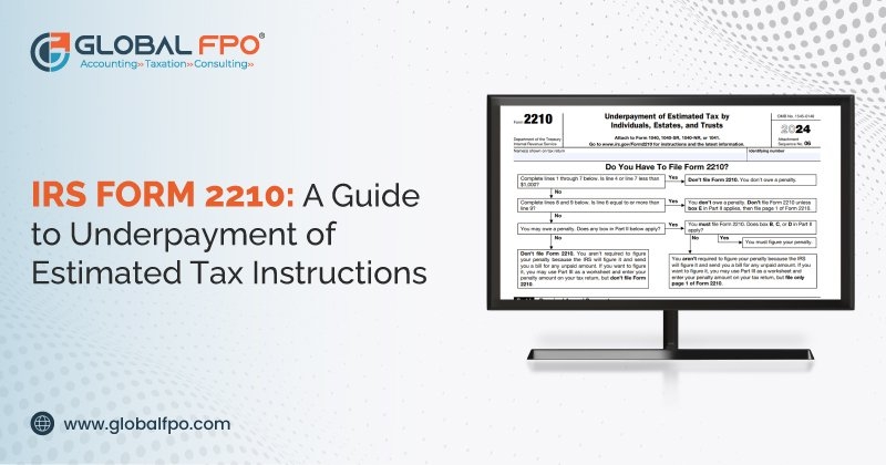 IRS Form 2210 A Guide To Underpayment Of Estimated Tax Instructions