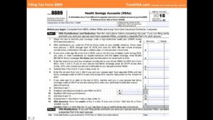 Irs Form 8889 For 2025 John Patrick