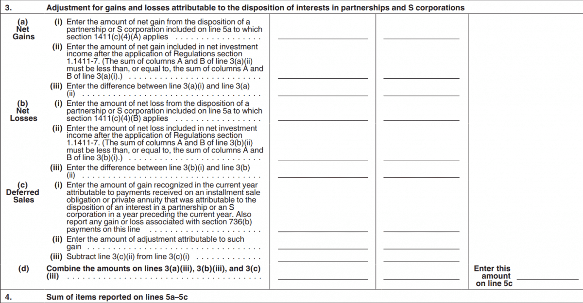 IRS Form 8960 Instructions Guide To Net Investment Income Tax