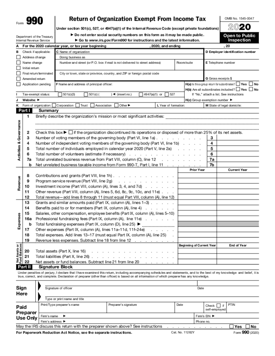 Irs Form 990 Ez Printable Printable Forms Free Online