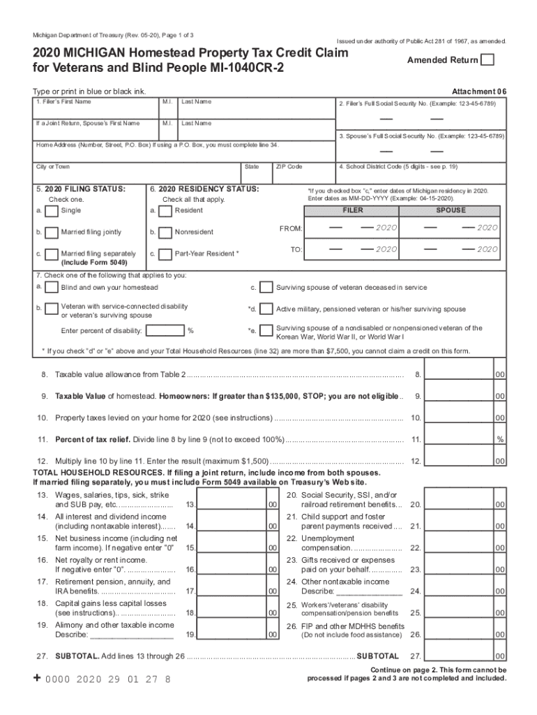 Mi 1040cr Fill Out Sign Online DocHub