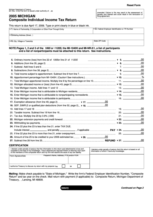 Michigan State Income Tax Forms 2024 Ketti Rowena