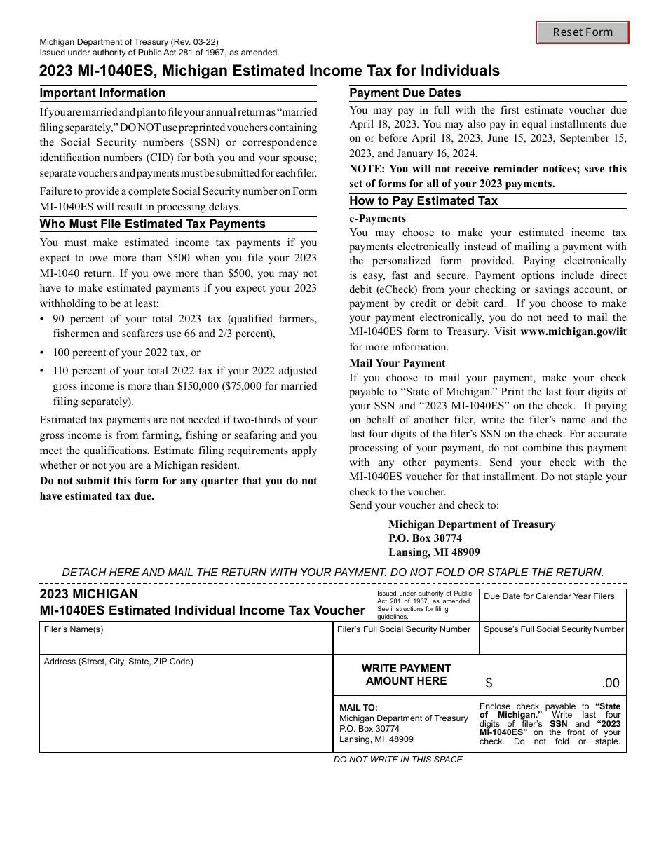 Michigan State Income Tax Forms 2024 Ketti Rowena