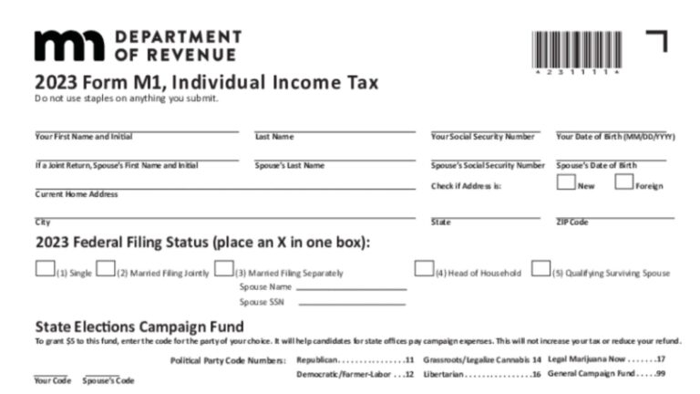 Minnesota State Income Tax 2024 2025