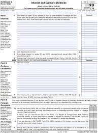 New IRS Schedule B Tax Form Instructions And Printable Forms For 2023 