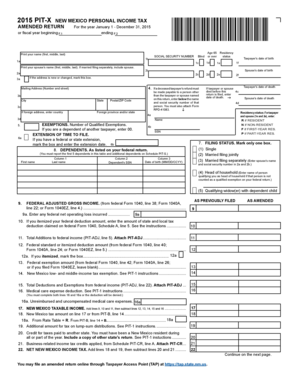 New Mexico Income Tax Complete With Ease AirSlate SignNow
