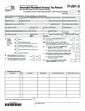 New York State Income Tax Form 2023 Printable Forms Free Online