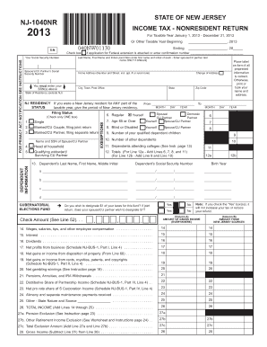 NJ Division Of Taxation Income TaxHow And When To File An Fill 