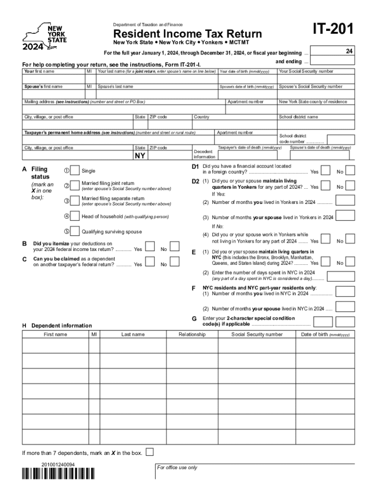 Nys Income Tax Forms 2024 Fill Out Sign Online DocHub