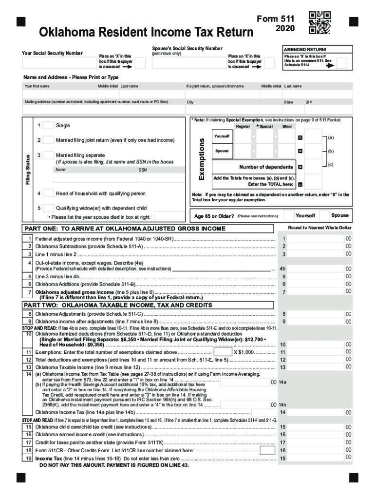 Oklahoma 511 2022 2025 Form Fill Out And Sign Printable PDF Template 