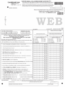 PA Berkheimer F 1 2020 Fill Out Tax Template Online US Legal Forms