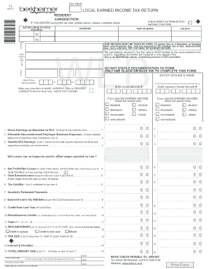 Part Year Local Income Tax Return Fill Online Printable Fillable Part Year Local Income Tax Return Fill Online Printable Fillable