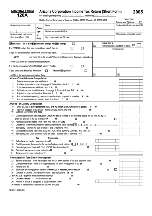 Printable Arizona State Tax Forms Printable Forms Free Online