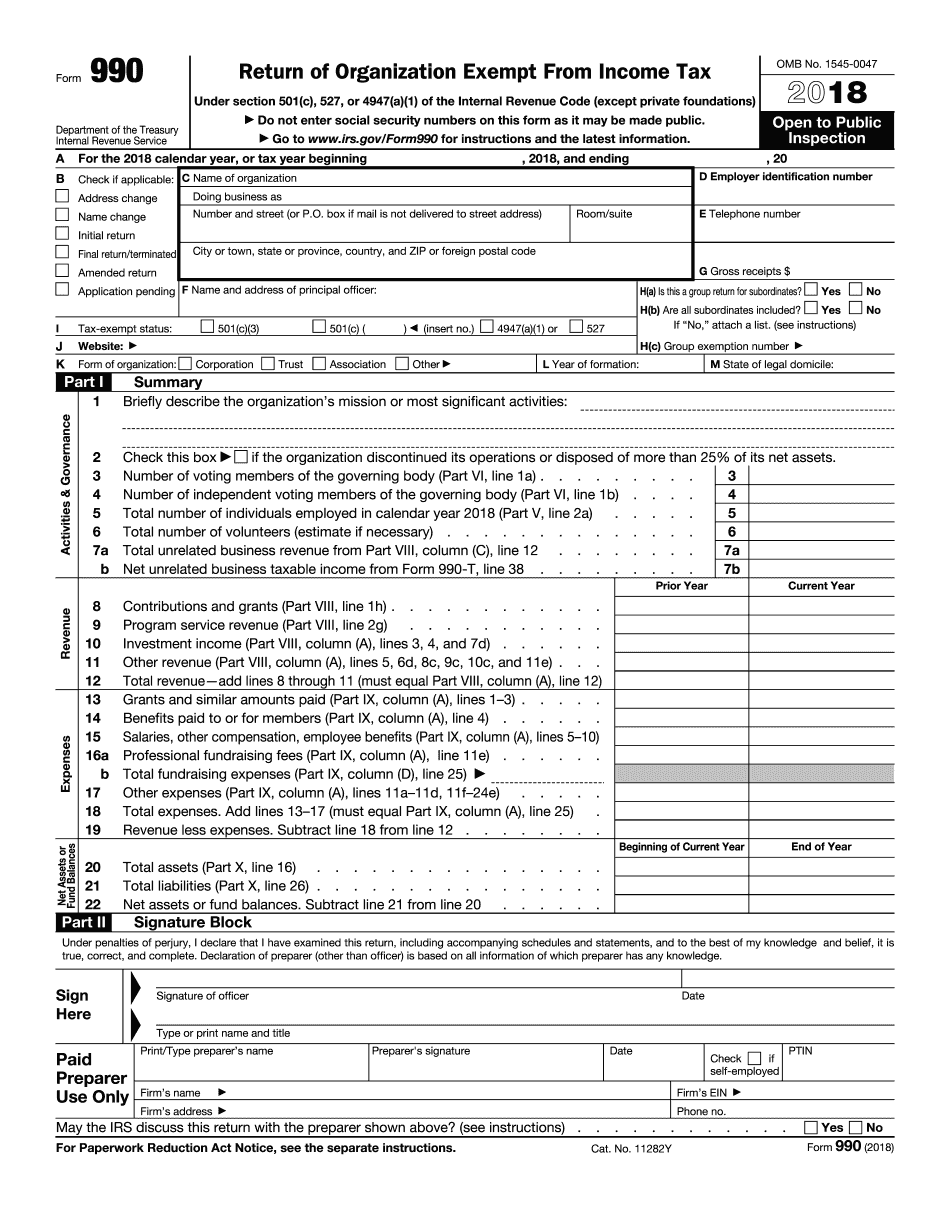 Printable IRS 990 2024 Form Rhode Island Fill Exactly For Your State