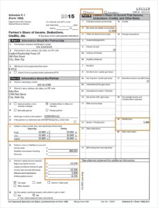 Printable K 1 Tax Form