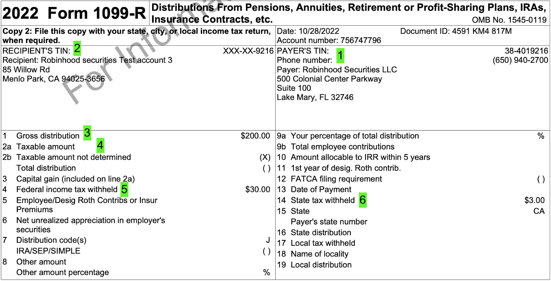 Robinhood Tax Form 2023 Printable Forms Free Online