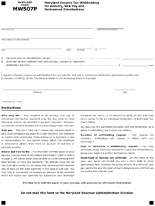 State Of Md Withholding Income Tax Form WithholdingForm