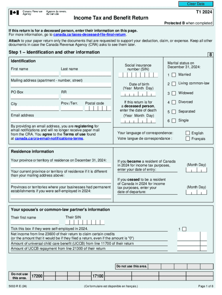 T1 Fillable Fill Out Sign Online DocHub
