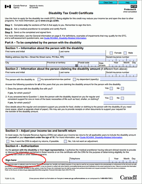 T2201 Printable Form Fill Out And Sign Printable Pdf Vrogue co