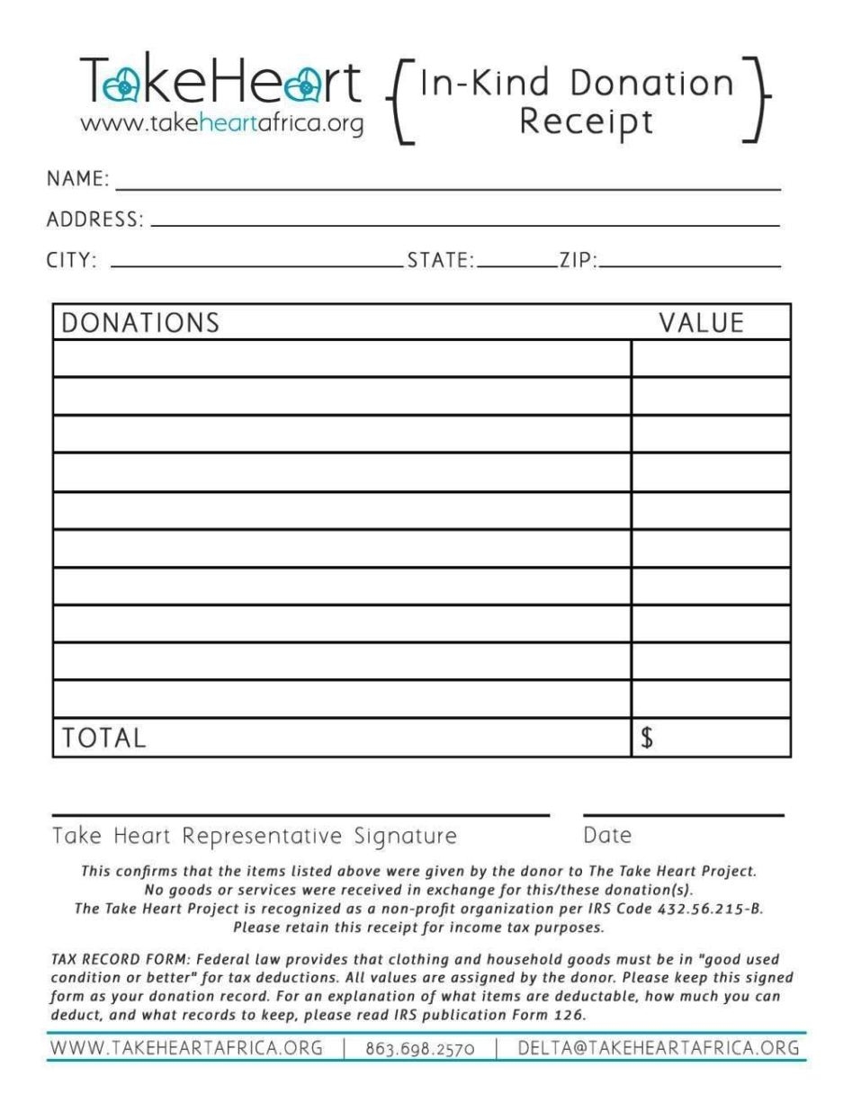 Tax Donation Form Template SampleTemplatess SampleTemplatess