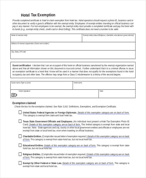 Tax Exempt Form 2024 Texas Tybi Sidoney