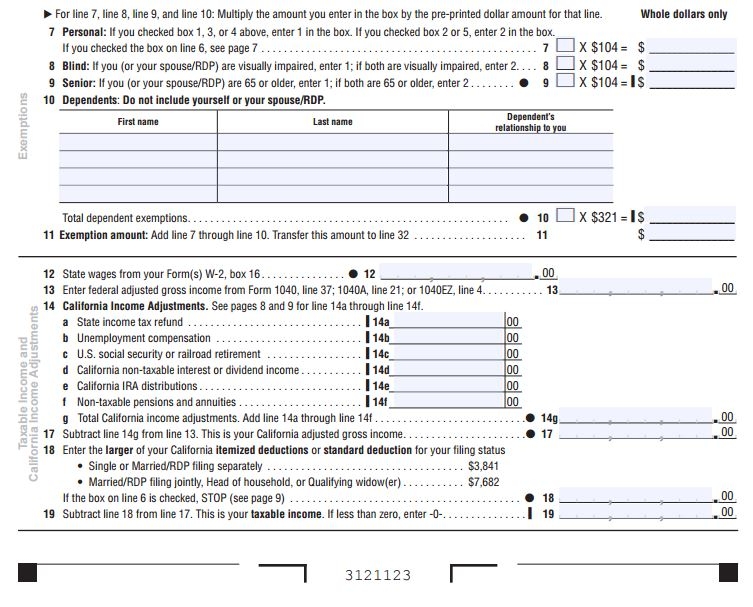 Tax Return California 2024 Halie Maddalena