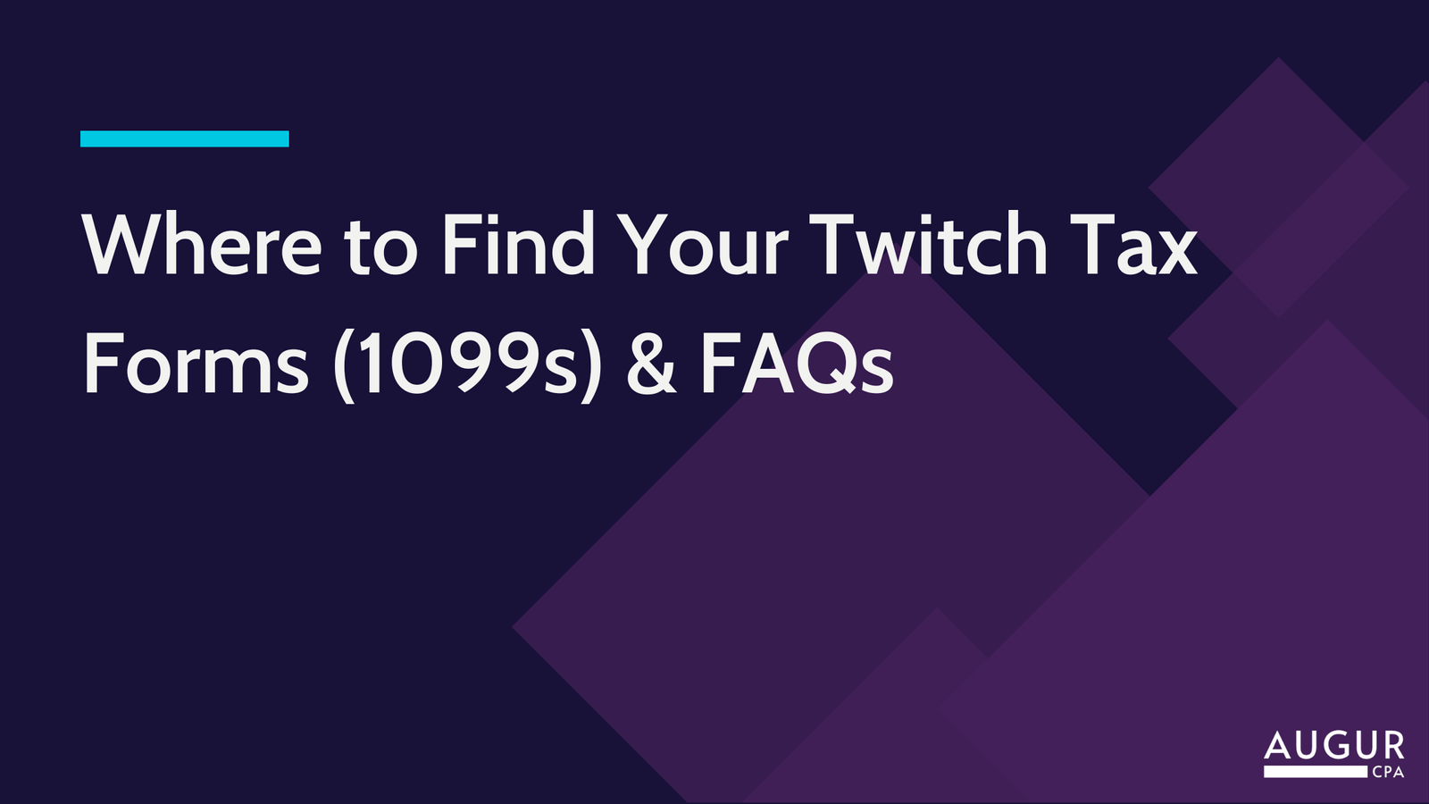 Twitch 1099 Tax Form How To Find FAQs