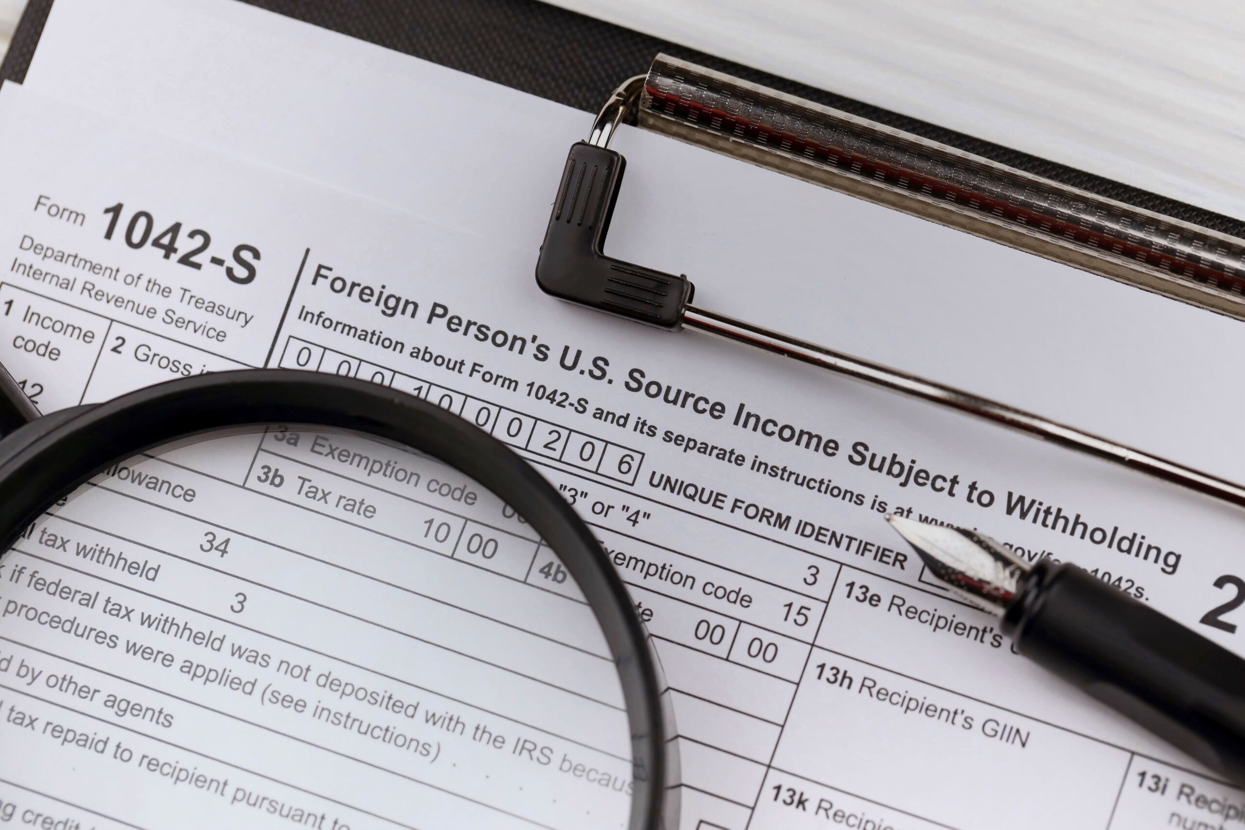 Understanding Form 1042 S American Legal Journal