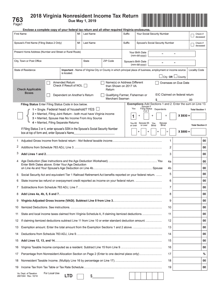 Va State Tax Withholding Form 2024