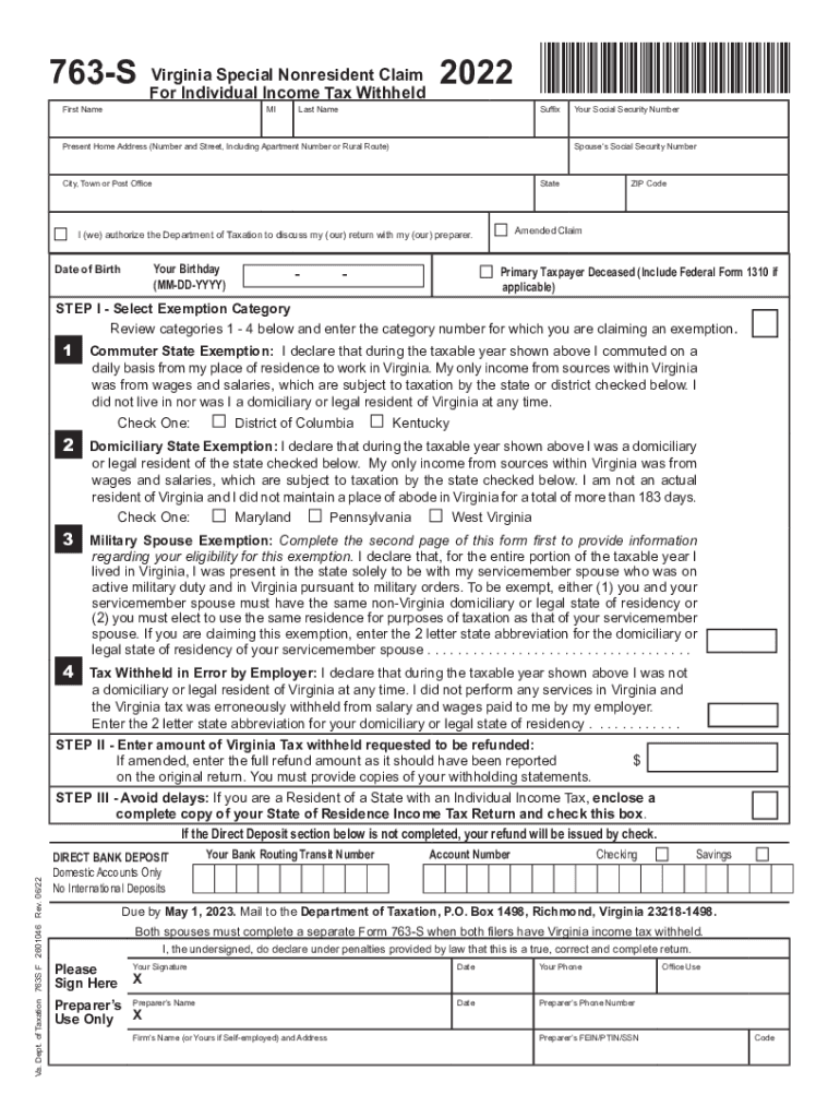 Va State Tax Withholding Form 2024