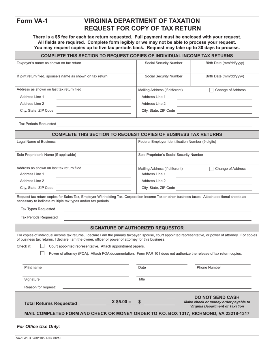 Virginia 2021 State Tax Forms
